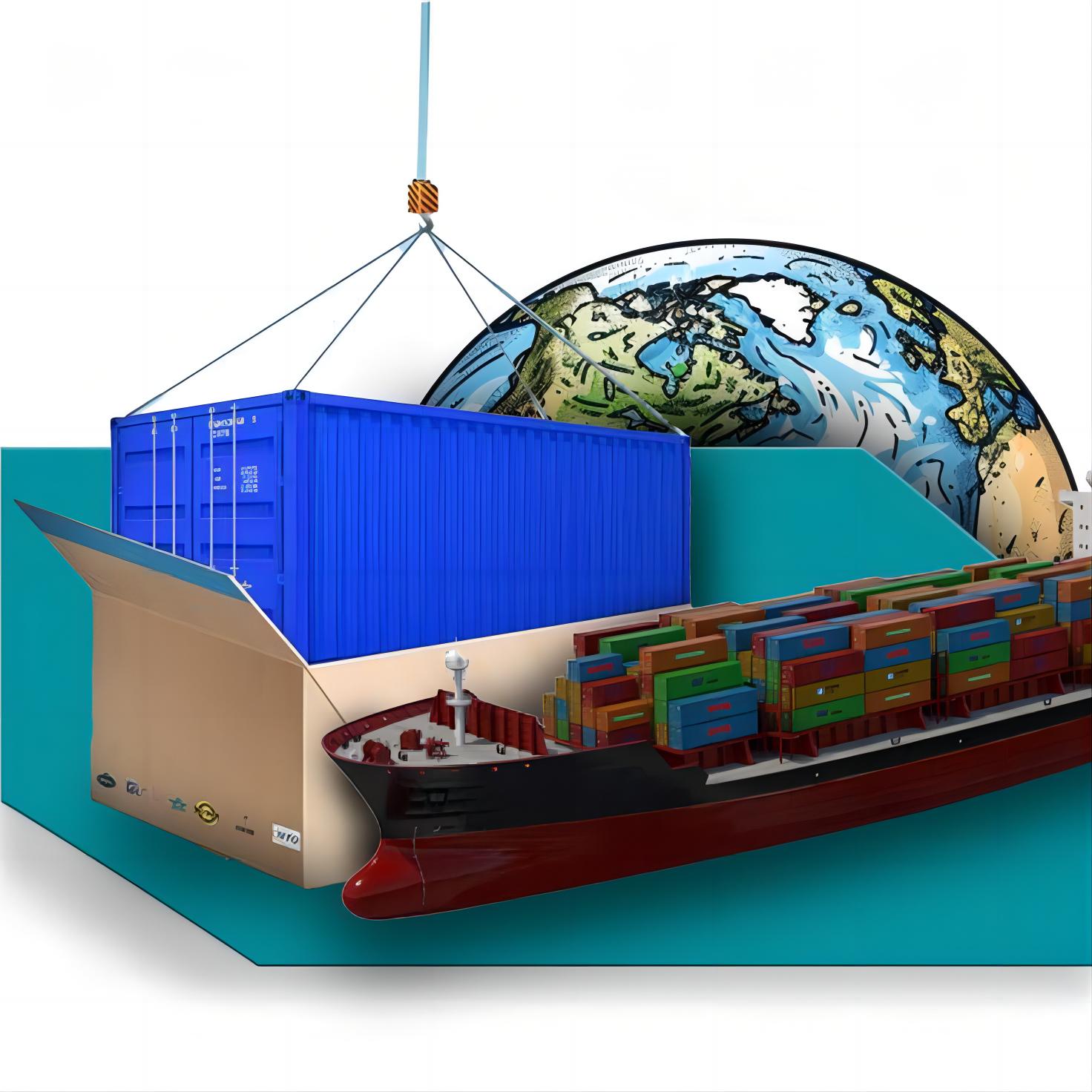 Comparison chart showing different shipping methods from China to UK