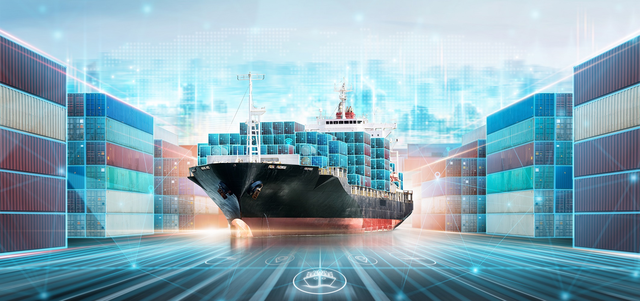 Professional logistics team managing customs documentation for Mexico