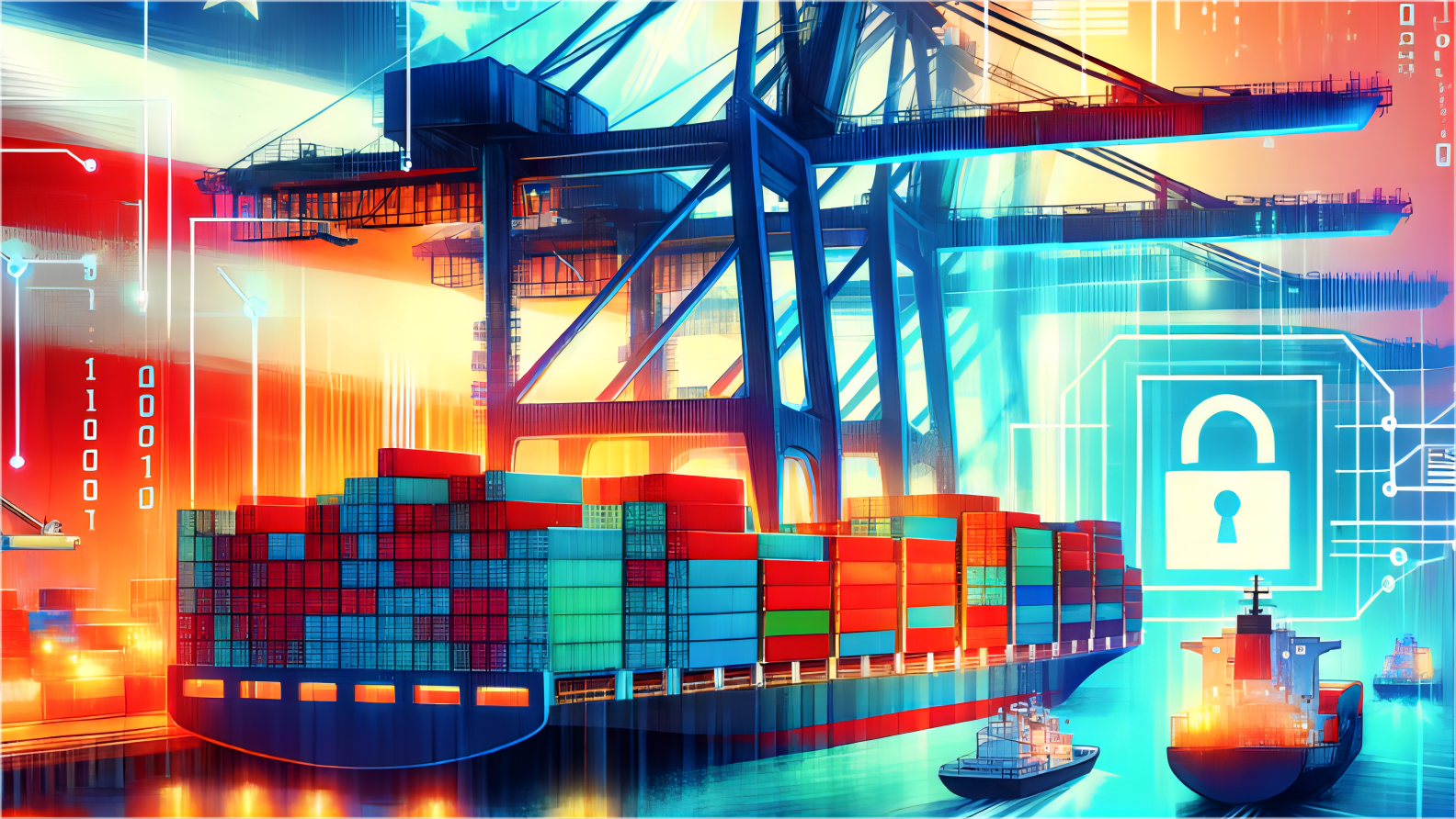 Logistics professional managing customs documentation for international trade