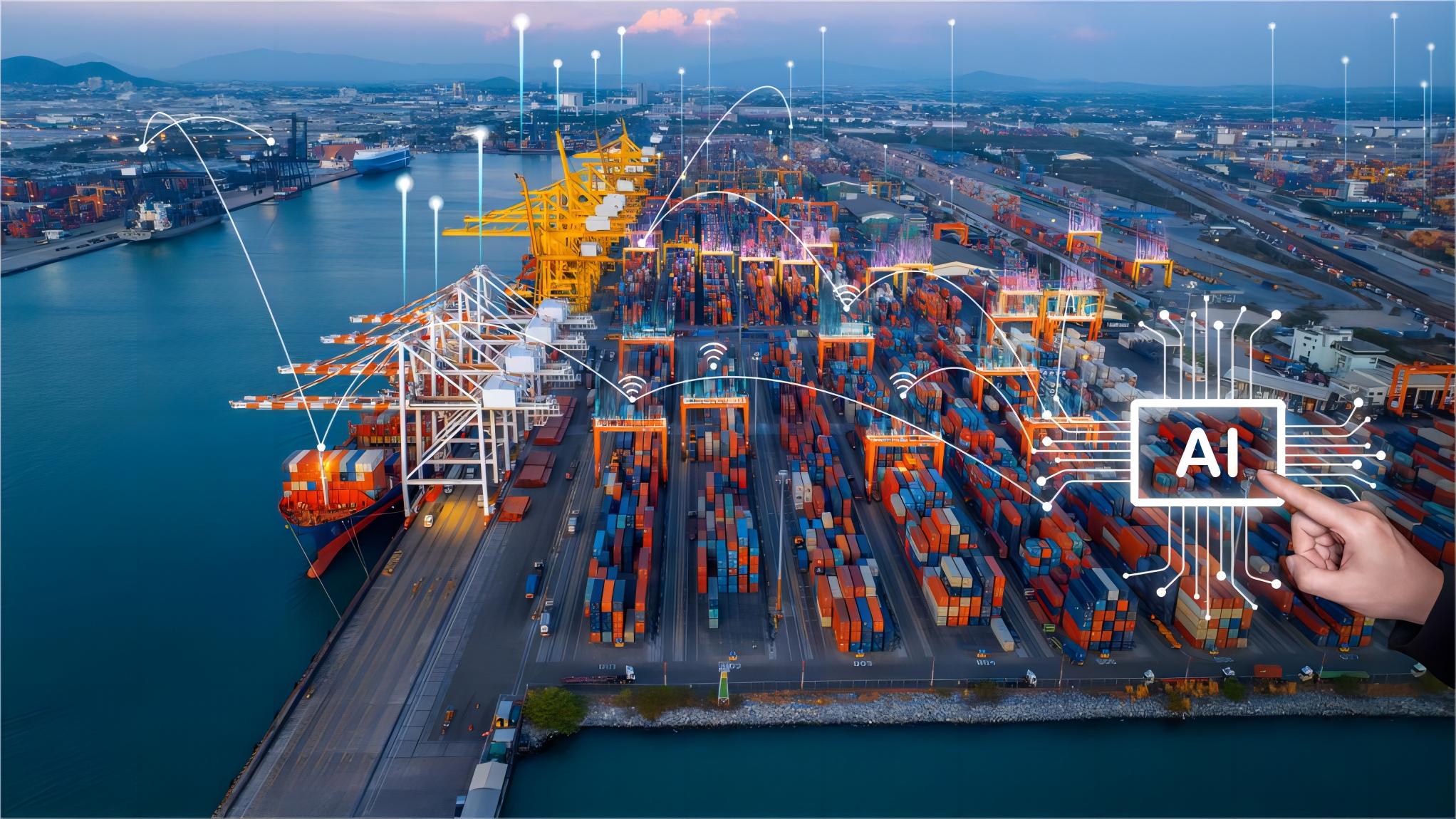 Global B2B shipping vessel departing a Chinese port in 2026