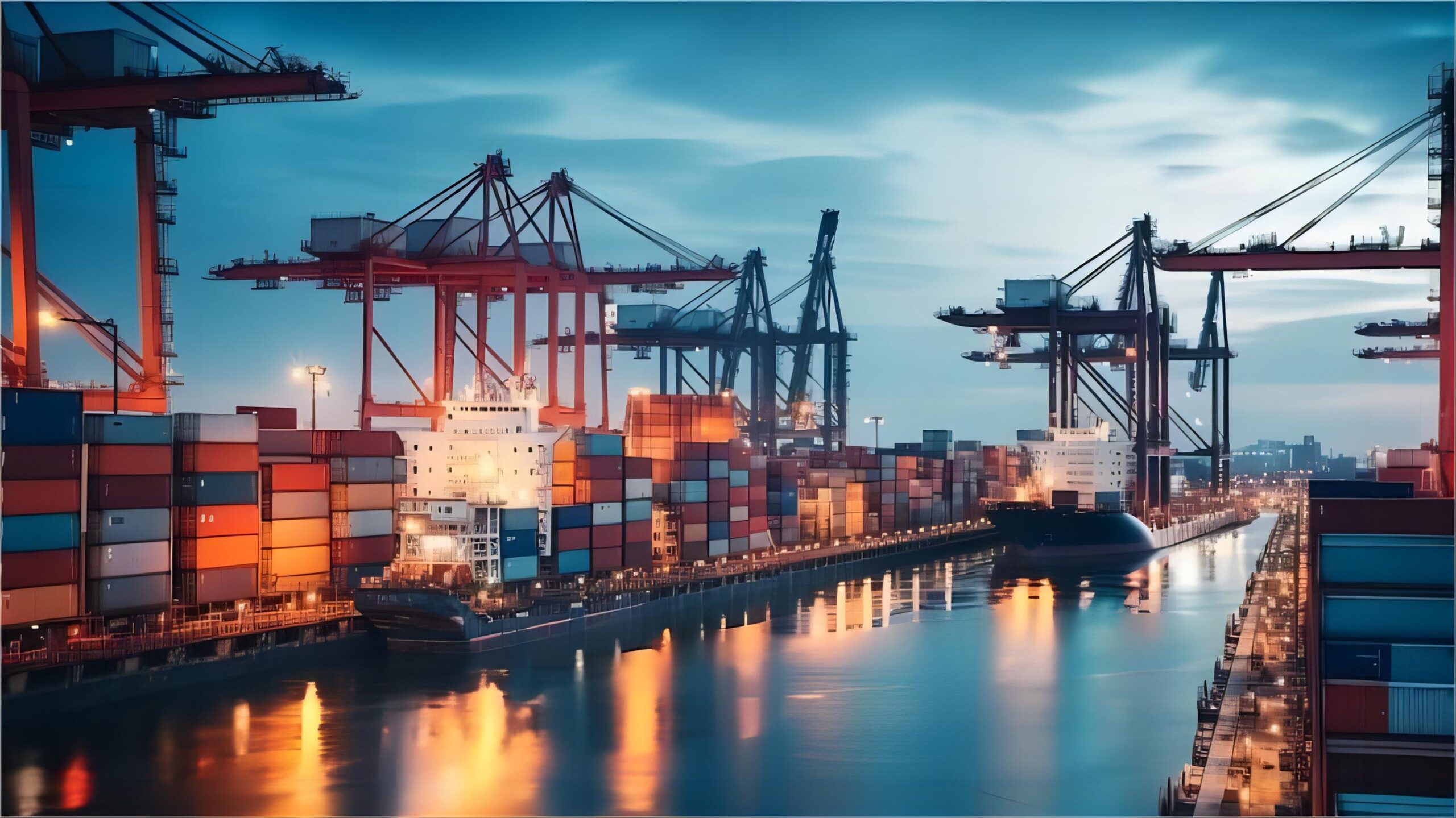 Amazon FBA warehouse receiving cargo from China
