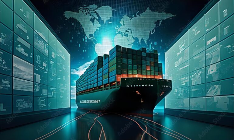 compare freight forwarders China Canada and CFS warehouse consolidation visual