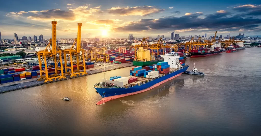 container shipping transit time