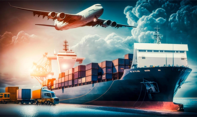 China to Canada Freight loading and handoff visual